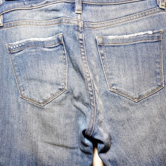 BLANKNYC The Reade Frayed Hem Skinny Jeans, Size 26 - Picture 10 of 16